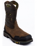 Cody James Men's Decimator Western Work Boots - Nano Composite Toe | Brown | Free Delivery