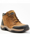 Cody James Men's Endurance Soft Song Shin Buff Lace-Up Work Boots - Soft Toe | Tan | Free Delivery