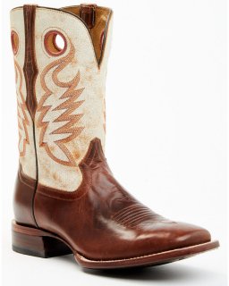 Cody James Men's Union Xero Gravity Bone Western Performance Boots - Broad Square Toe | Ivory | Free Delivery