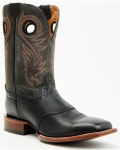 Cody James Men's Sinatra Western Boots - Broad Square Toe | Brown | Free Delivery
