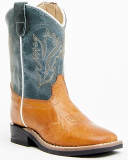 Cody James Toddler Boys' Western Boots - Square Toe | Brown | Free Delivery