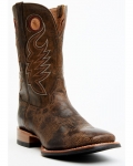 Cody James Men's Union Performance Western Boots - Broad Square Toe | Brown | Free Delivery