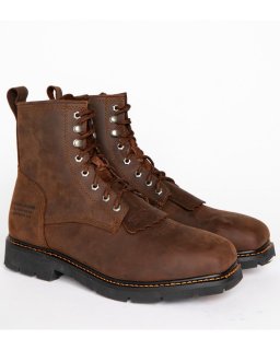 Cody James Men's Composite Square Toe Waterproof Work Boots | Brown | Free Delivery