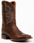 Cody James Men's Walnut Western Boots - Broad Square Toe | Brown | Free Delivery