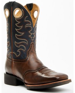 Cody James Men's Xero Gravity Gibson Saddle Vamp Western Performance Boots - Broad Square Toe | Brown | Free Delivery