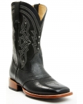 Cody James Men's Ashland Western Boots - Broad Square Toe | Black | Free Delivery
