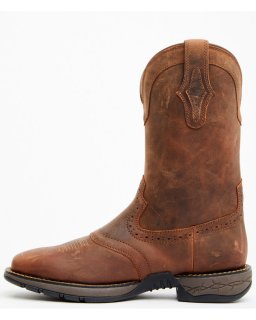 Cody James Men's Summit Lite Performance Western Boots - Broad Square Toe | Caramel | Free Delivery