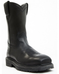 Cody James Men's Uniform Western Work Boots - Composite Toe | Black | Free Delivery