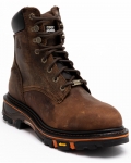 Cody James Men's 8" Decimator Work Boots - Nano Composite Toe | Brown | Free Delivery