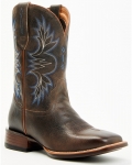 Cody James Hoverfly Axel Performance Western Boots - Broad Square Toe | Brown | Free Delivery