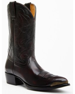 Cody James Men's Roland Western Boots - Round Toe | Black Cherry | Free Delivery