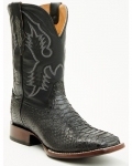 Cody James Men's Exotic Python Western Boots - Broad Square Toe | Grey | Free Delivery