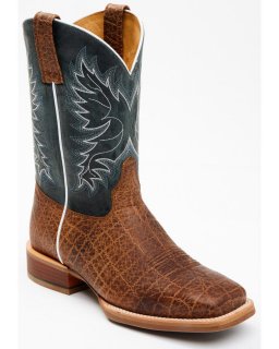 Cody James Men's Xtreme Xero Gravity Fowler Western Performance Boots - Broad Square Toe | Blue | Free Delivery