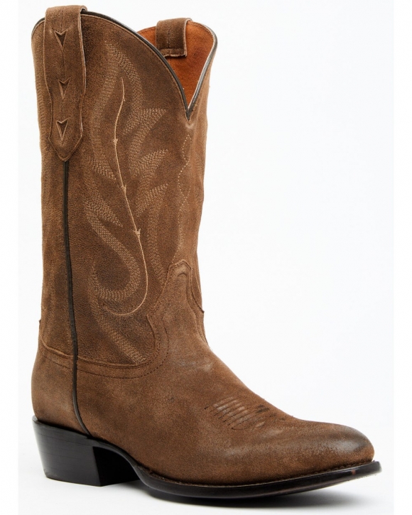 Cody James Men's Brady Roughout Western Boots - Round Toe | Brown | Free Delivery