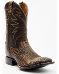 Cody James Men's McBride Western Boots - Broad Square Toe | Cognac | Free Delivery