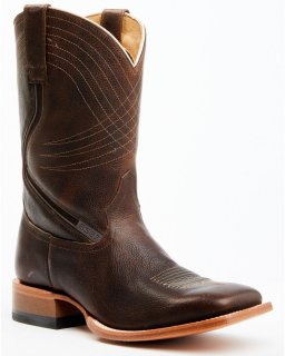 Cody James Men's Alpha Tan ASE7 Western Boots - Broad Square Toe | Tan | Free Delivery