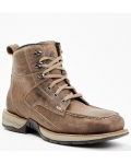 Cody James Men's Xero Lite Lace-Up Moc Work Boots - Composite Toe | Bark | Free Delivery