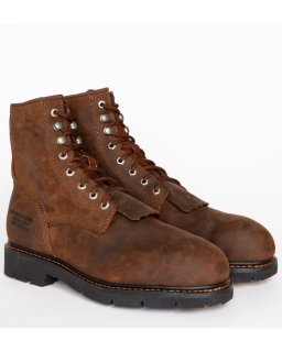 Cody James Comp Toe Waterproof Kiltie Work Boots | Brown | Free Delivery