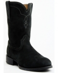 Cody James Cush Core Men's Highland Roper Western Boots - Round Toe | Black | Free Delivery