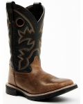 Cody James Little Boys' Knox Western Boots - Broad Square Toe | Tan | Free Delivery