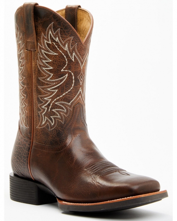 Cody James Men's Xero Gravity Unit Outsole Western Performance Boots - Broad Square Toe | Brown | Free Delivery