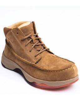 Cody James Men's Casual Driver Work Boots - Composite Toe | Brown | Free Delivery