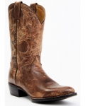 Cody James Men's Larsen Western Boots - Round Toe | Brown | Free Delivery