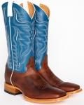Cody James Men's Square Toe Stockman Boots | Copper | Free Delivery