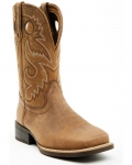 Cody James Cush Core Men's Honcho Performance Western Boots - Broad Square Toe | Tan | Free Delivery