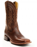 Cody James Men's Ashland Western Boots - Broad Square Toe | Brown | Free Delivery