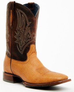 Cody James Men's Western Performance Boots - Broad Square Toe | Tan | Free Delivery