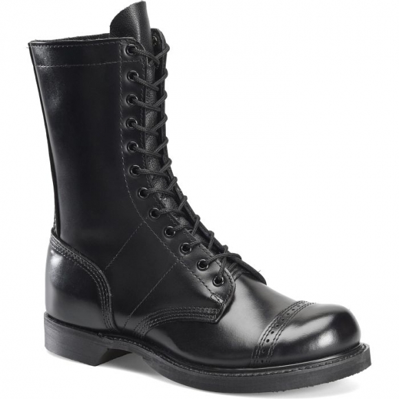 MEN'S CORCORAN 10" JUMP BOOT-Black | STYLISH OUTLET