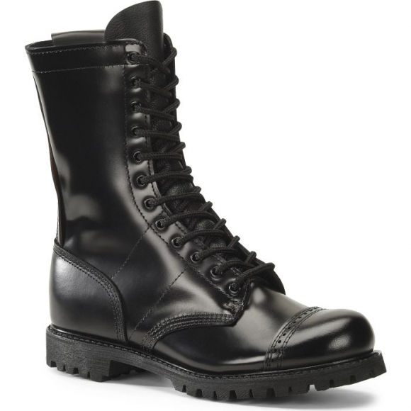 MEN'S CORCORAN 10" SIDE ZIPPER BOOT-Black | STYLISH OUTLET