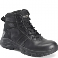 MEN'S CORCORAN BOLSTER 6" PATHOGEN RESISTING SIDE-ZIPPER DUTY BOOT-Black | STYLISH OUTLET