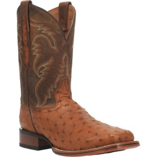 Dan Post Boots Alamosa Men'S Ostrich-Bay Apache | Free Shipping