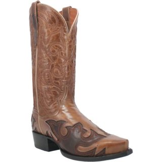 Dan Post Boots Honky Tonk Men'S Leather-Tan | Free Shipping