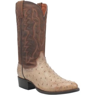 Dan Post Boots Pershing Men'S Ostrich-Sand | Free Shipping