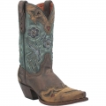 Dan Post Boots Vintage Bluebird Women'S Leather-Chocolate | Free Shipping