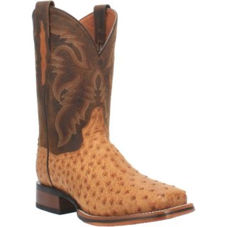 Dan Post Boots Kershaw Men'S Ostrich-Saddle | Free Shipping