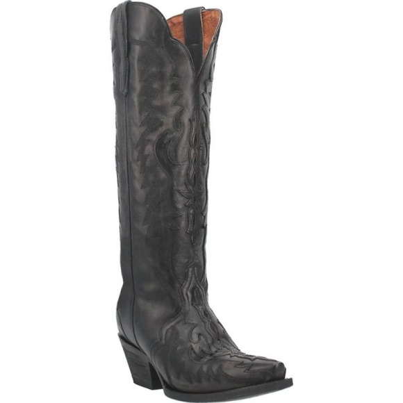 Dan Post Boots Hallie Women'S Leather-Black | Free Shipping