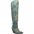 Dan Post Boots Flower Child Women'S Leather-Turquoise | Free Shipping