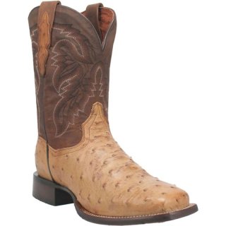 Dan Post Boots Alamosa Men'S Ostrich-Sand | Free Shipping