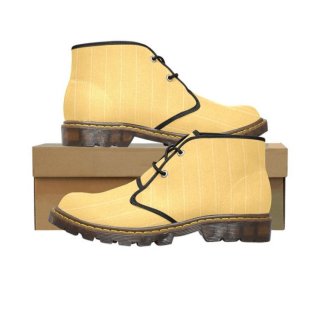 Men's Formal Dress Dark Yellow Pinstripe Canvas Pattern | Save More