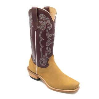 Fenoglio | Special Offer Women's Havana Nubuck w/ Burgundy Stle No. 00101695