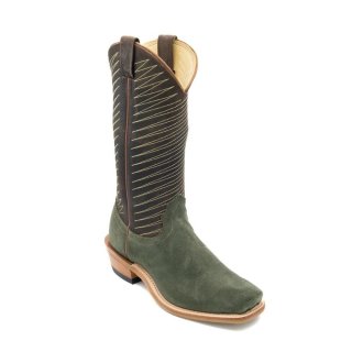 Fenoglio | Special Offer Men's Olive Roughout w/ Whiskey Byron Crunch Style No. 29611344