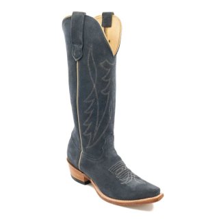 Fenoglio | Special Offer Women's Navy Suede All-Over Style No. 00101652