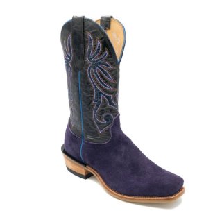 Fenoglio | Special Offer Men's Grape Moto Roughout w/ Black Style No. 00101650