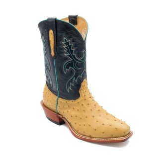Fenoglio | Special Offer Men's Antique Saddle Full Quill w/ Black Calf Style No. 19401911