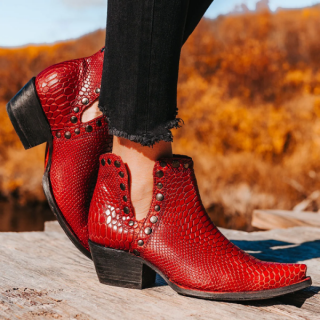 FREEBIRD | WOMEN'S MANDY-RED SNAKE | STYLISH OUTLET