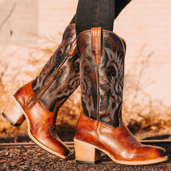 FREEBIRD | WOMEN'S DICE-COGNAC | STYLISH OUTLET